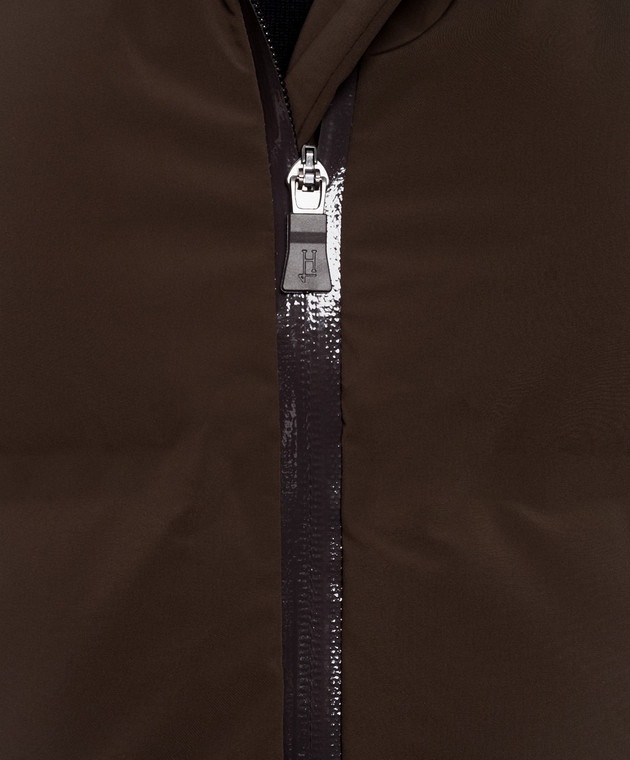 Herno Коричневый пуховик PI002239D12590SZ изображение 5
