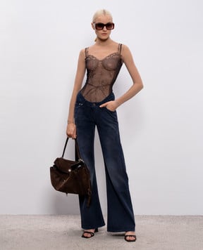 Balenciaga Бежевий топ Lingerie 8292144F4B4