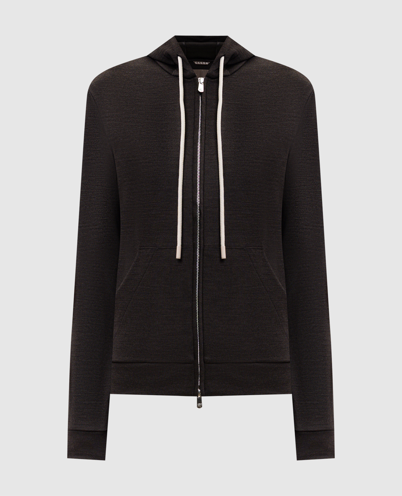 Коричневая спортивная куртка Miked из шерсти