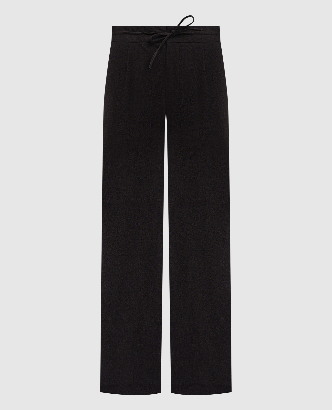 Коричневые брюки с шерстью HARLEM