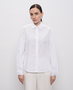 Twinset Біла сорочка з логотипом 261TF2034