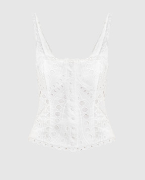 Charo Ruiz Белый топ Nereus 263104