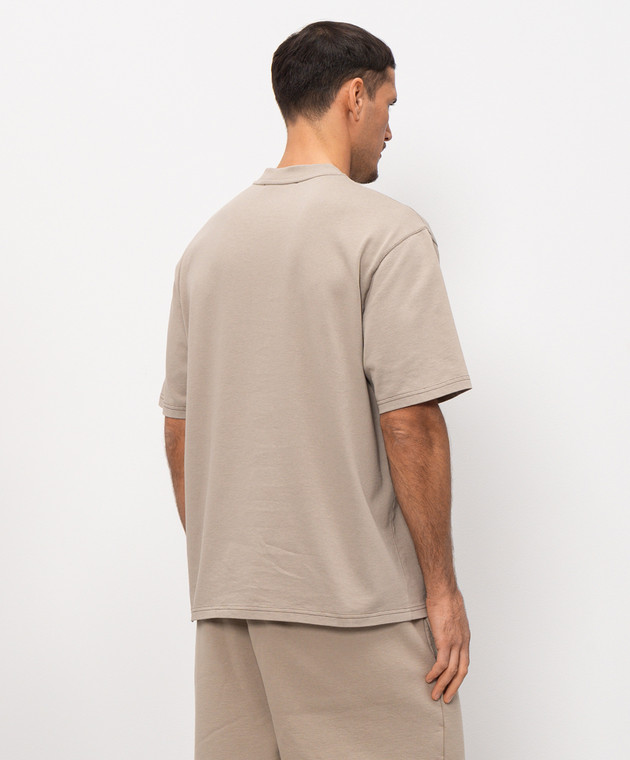 A Cold Wall Бежева футболка Millbank ACWMTS230 зображення 4