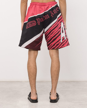 Palm Angels Красные шорты для плавания Racing PMFD01BS26FAB001