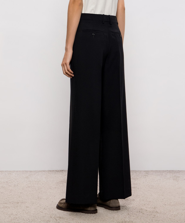 JW Anderson Черные брюки из шерсти TR0424PG1927 изображение 4