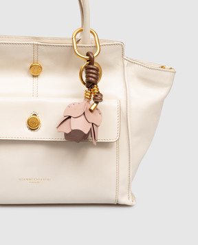 Gianni Chiarini Рожевий брелок для сумки Desert Flower у вигляді квітки PCDESERTFLOWER02