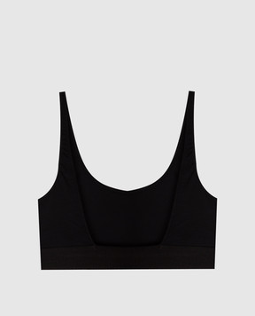 Tom Ford Черный топ с логотипом BRJ016JEX011