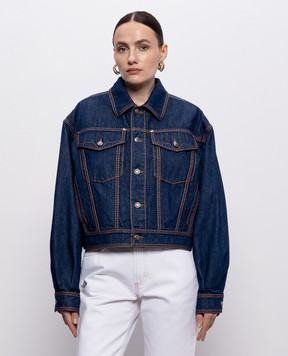 Versace Синяя джинсовая куртка 10256581A18404