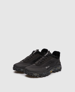 Premiata Черные кроссовки DEVIN на меху DEVIN