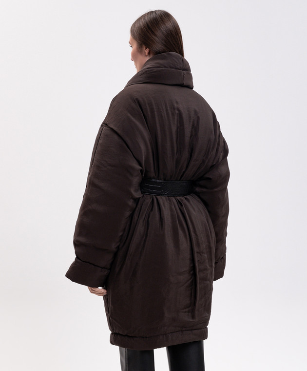 Magda Butrym Коричнева куртка COAT06180926 зображення 4
