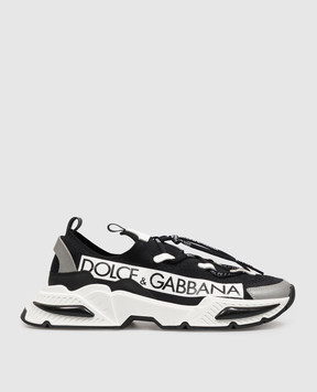 Dolce&Gabbana Детские черные кроссовки Airmaster DA5203AB0683738
