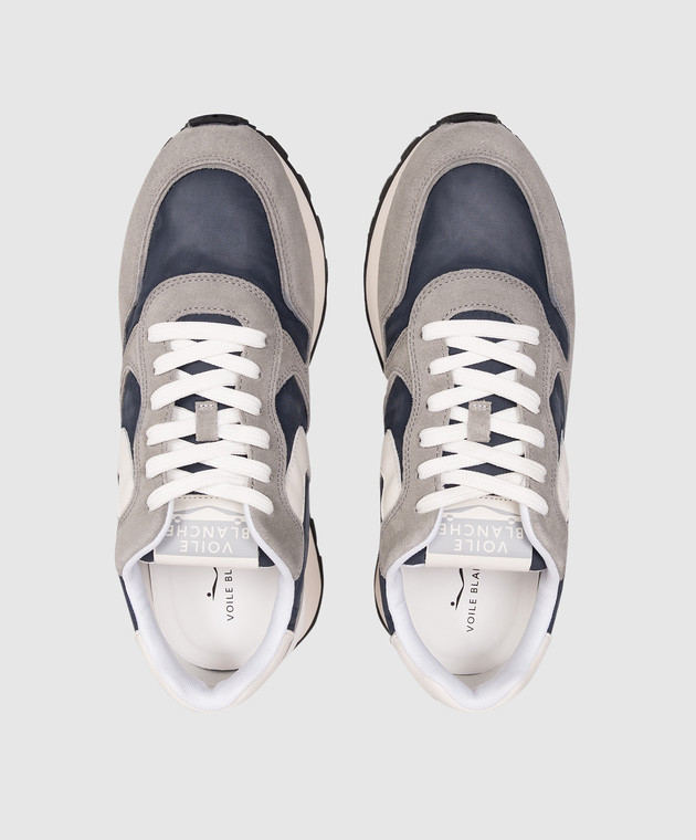 Voile Blanche Серые комбинированные кроссовки Paris Race 0012018546012C22 изображение 4