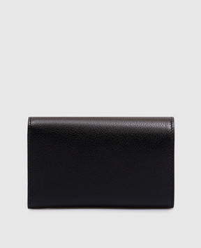 Tom Ford Черный кожаный портмоне AUBE с монограммой S0532LGO033P