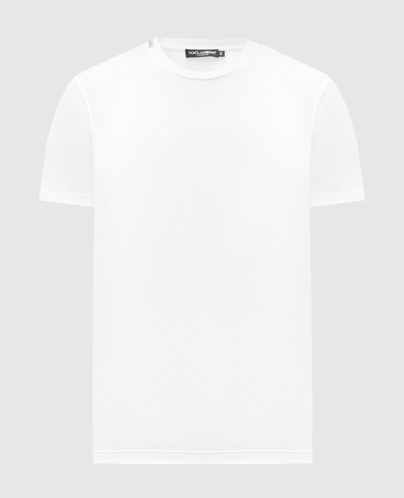 Белая футболка с логотипом