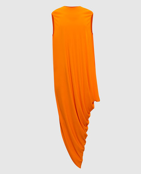 Tom Ford Помаранчевий подовжений топ асиметричного крою TSJ647FAX162