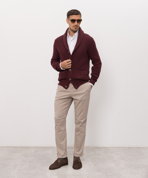 Brunello Cucinelli Рубашка белого цвета MBUC40621 изображение 2