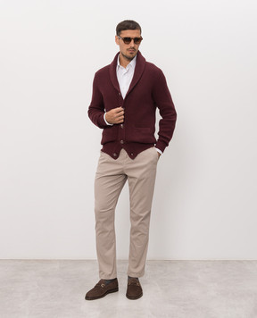Brunello Cucinelli Сорочка білого кольору MBUC40621