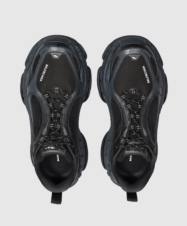 Balenciaga Чорні кросівки Triple S.2 865849WTRS2 зображення 4