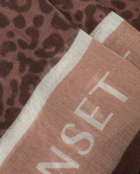 Twinset Платок в анималистический принт 261TA4210