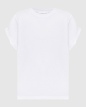 Victoria Beckham Белая футболка Tilly 1226JTS007471A