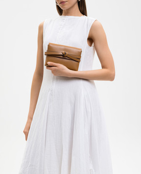 Gianni Chiarini Коричневий шкіряний клатч Belty BS12145COMMLSR