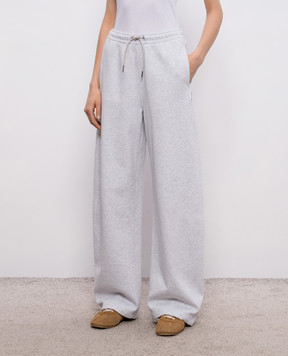 Alexander Wang Сірі меланжеві утеплені спортивні штани 1CC2264040