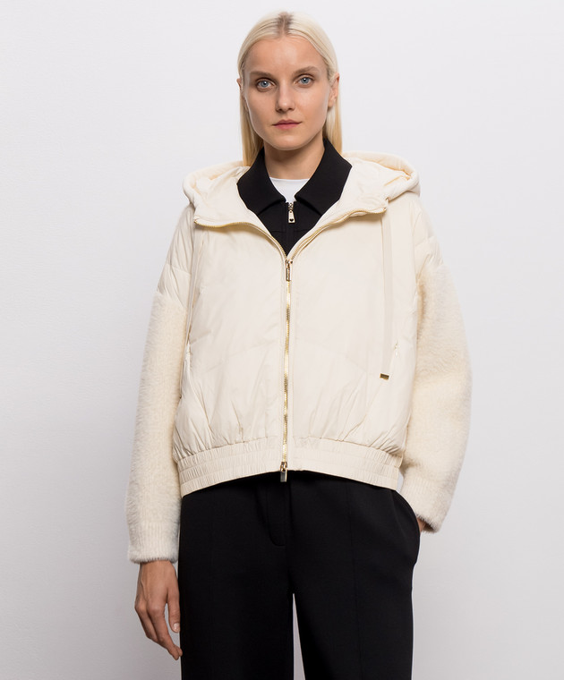 Twinset Куртка цвета айвори 262TP2491 изображение 3