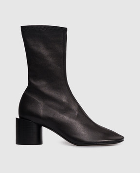 Jil Sander Черные кожаные ботильоны J16WU0072P1758