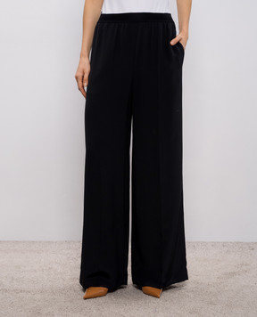 JOSEPH Черные брюки Hulin из шелка JF008402