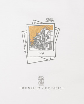 Brunello Cucinelli Детский лонгслив с принтом B0T81T681B