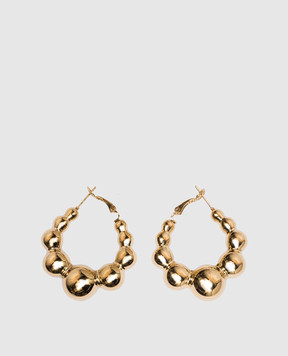 Grefi Золотые серьги-конго 110528