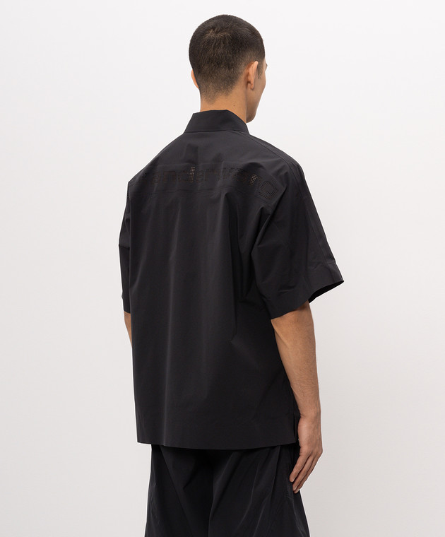 Alexander Wang Чорна сорочка з перфорацією UWC3261912 зображення 4