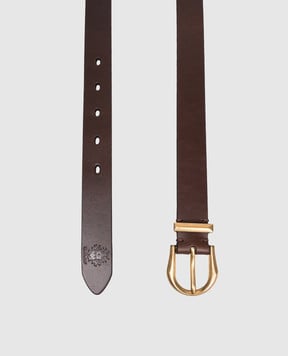 Bally Коричневый кожаный пояс Endrik WBF05SVT900