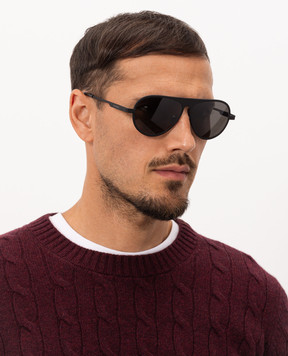 JW Anderson Черные очки JWA05-Aviator EW0021FA0500