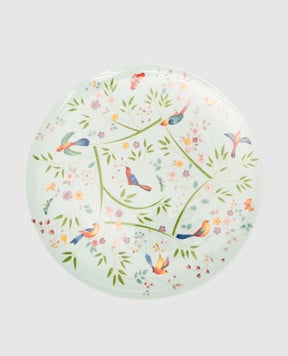 Geminiano Cozzi 1765 Блакитна порцелянова сервірувальна тарілка Incanto di Primavera LGCFL22339065