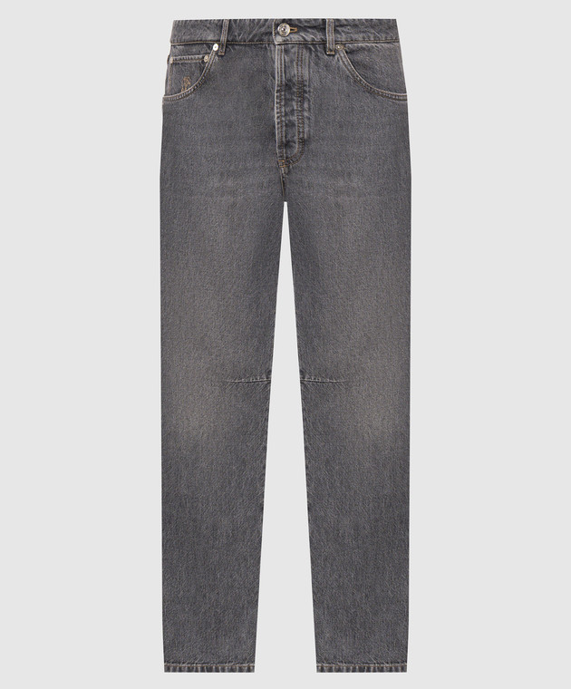Brunello Cucinelli Серые джинсы M229PX1290