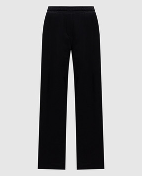 Dolce&Gabbana Чорні спортивні штани з монограмою логотипа FTC91ZGDDL5