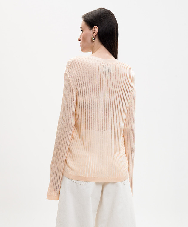 Loulou de Saison Бежевий джемпер Hedora HEDORA зображення 4