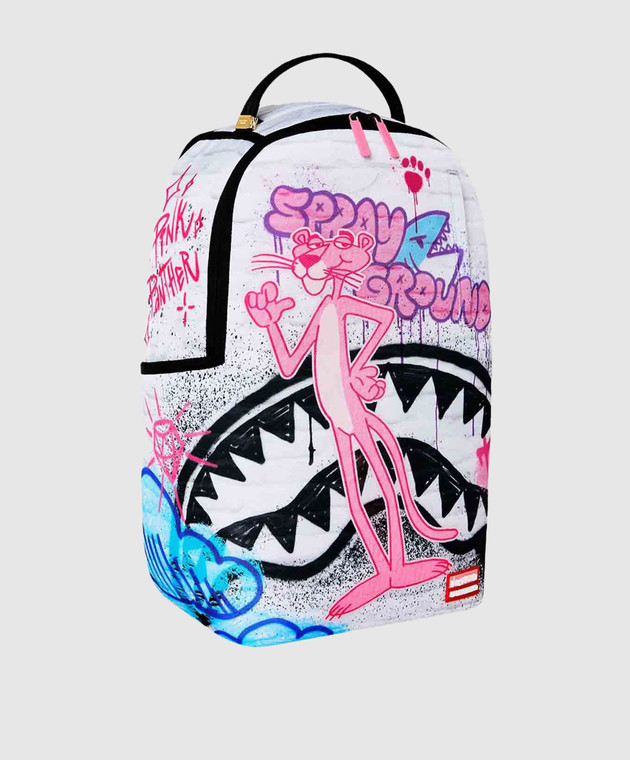 Sprayground Детский серый рюкзак PINK PANTHER HEIST MURAL 910B9134NSZ изображение 2