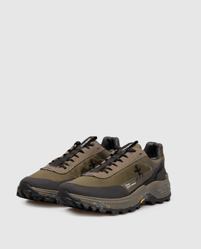 Premiata Кросівки DEVIN кольору хакі DEVIN436