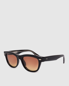 Brunello Cucinelli Черные очки Iconic Meridian MOCSTEMV22