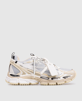 Off-White Бежевые кроссовки Be Right Back OMIA295S26FAB001