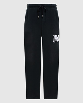 AMIRI Сірі спортивні штани з нашивкою AMBMPA1056