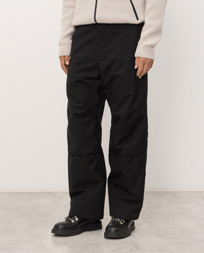 Moncler Grenoble Чорні гірськолижні штани з вовною L20972G00006599WZ