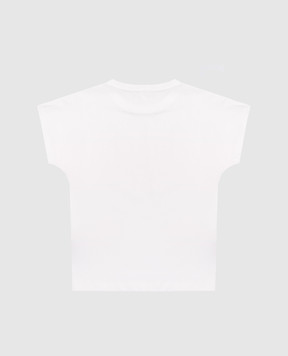 Balmain Детская футболка с логотипом BY8A31Z36721214