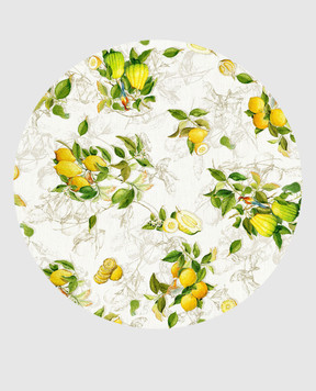 TESSITURA TOSCANA TELERIE Біла скатертина LIMONCELLO NT190011020067