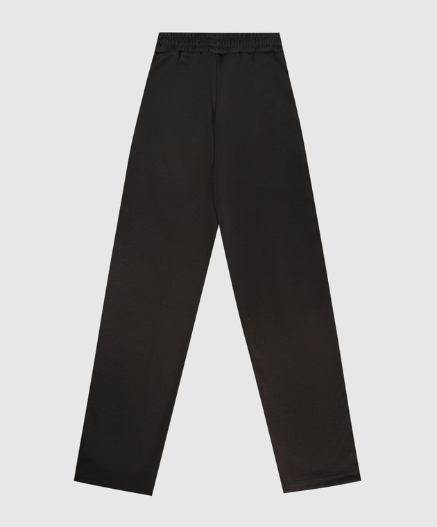 Palm Angels Детские черные спортивные штаны F6PAJBPA029 изображение 2