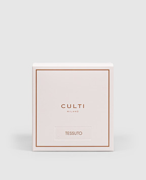 Culti Milano Ароматическая свеча TESSUTO в стеклянном подсвечнике 550 г PCABILTES0550GBIA0000