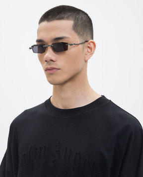 Kuboraum Серебристые складные солнцезащитные очки H40 KRSH40BB0000004Y