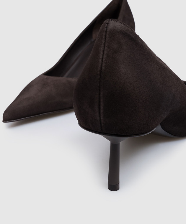 Le Silla Коричневые замшевые туфли Bella 4212Z060L3PPVEP изображение 5